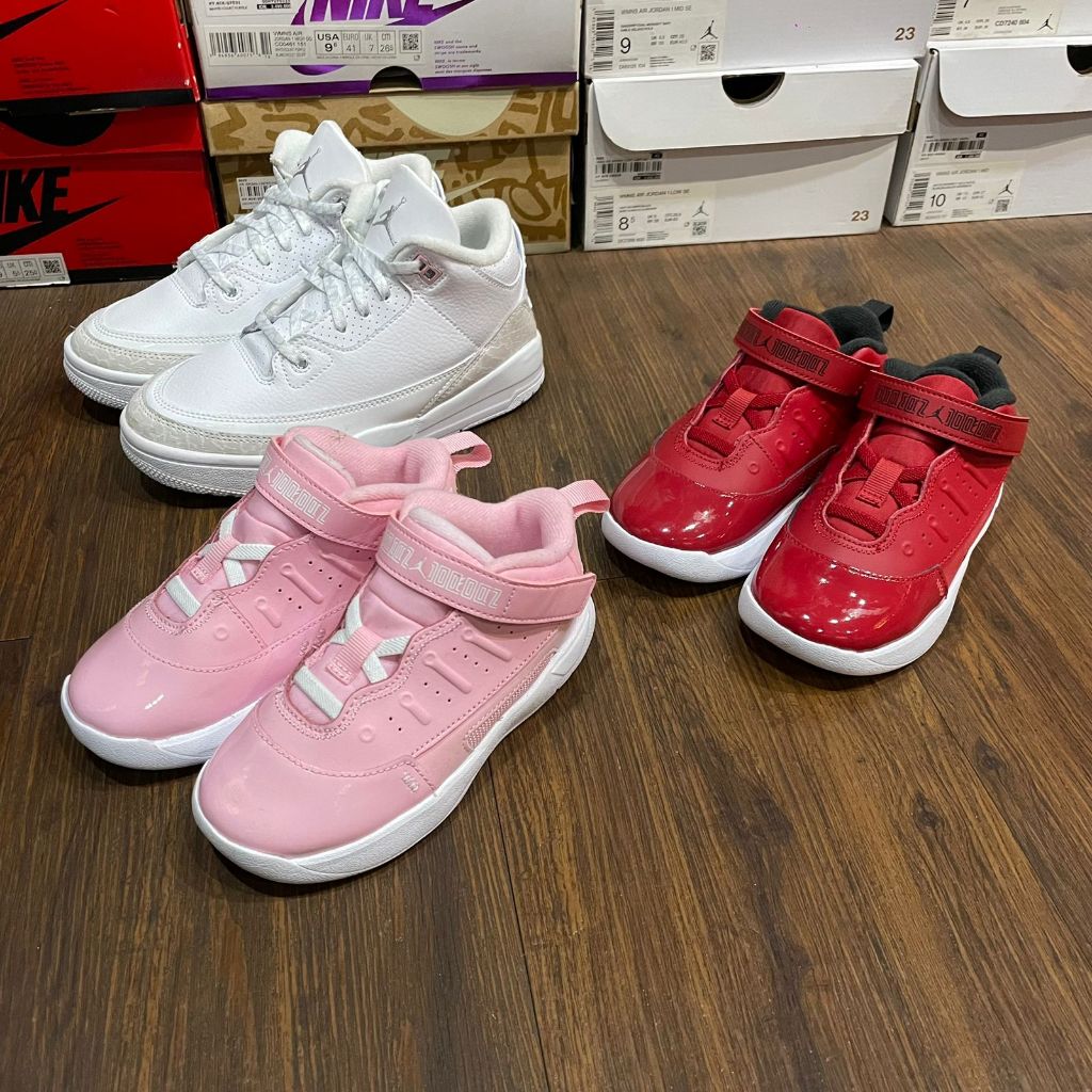 Sepatu Anak Air Jordan 3 Retro PS & Max Aura 7