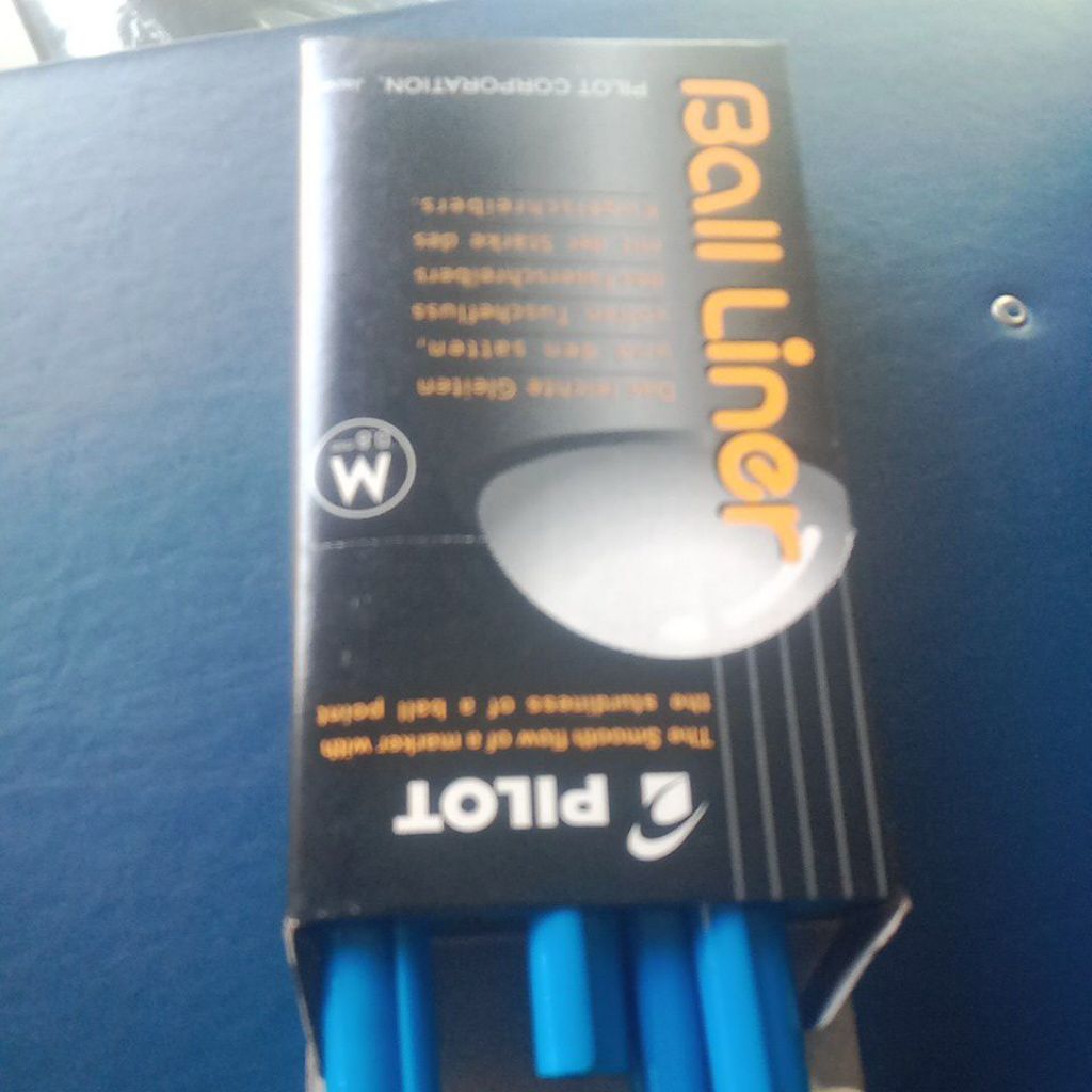 

pulpen balliner biru
