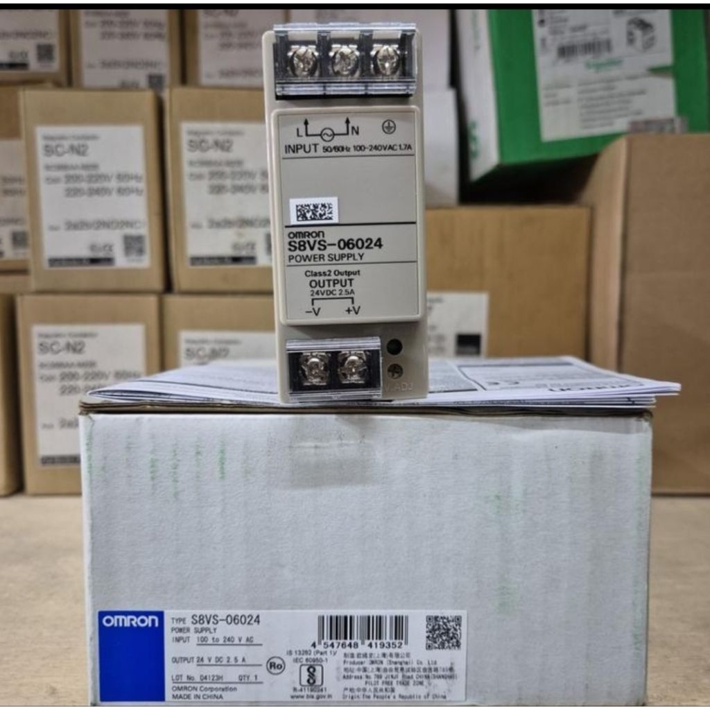 POWER SUPPLY OMRON S8VS-06024 ORIGINAL