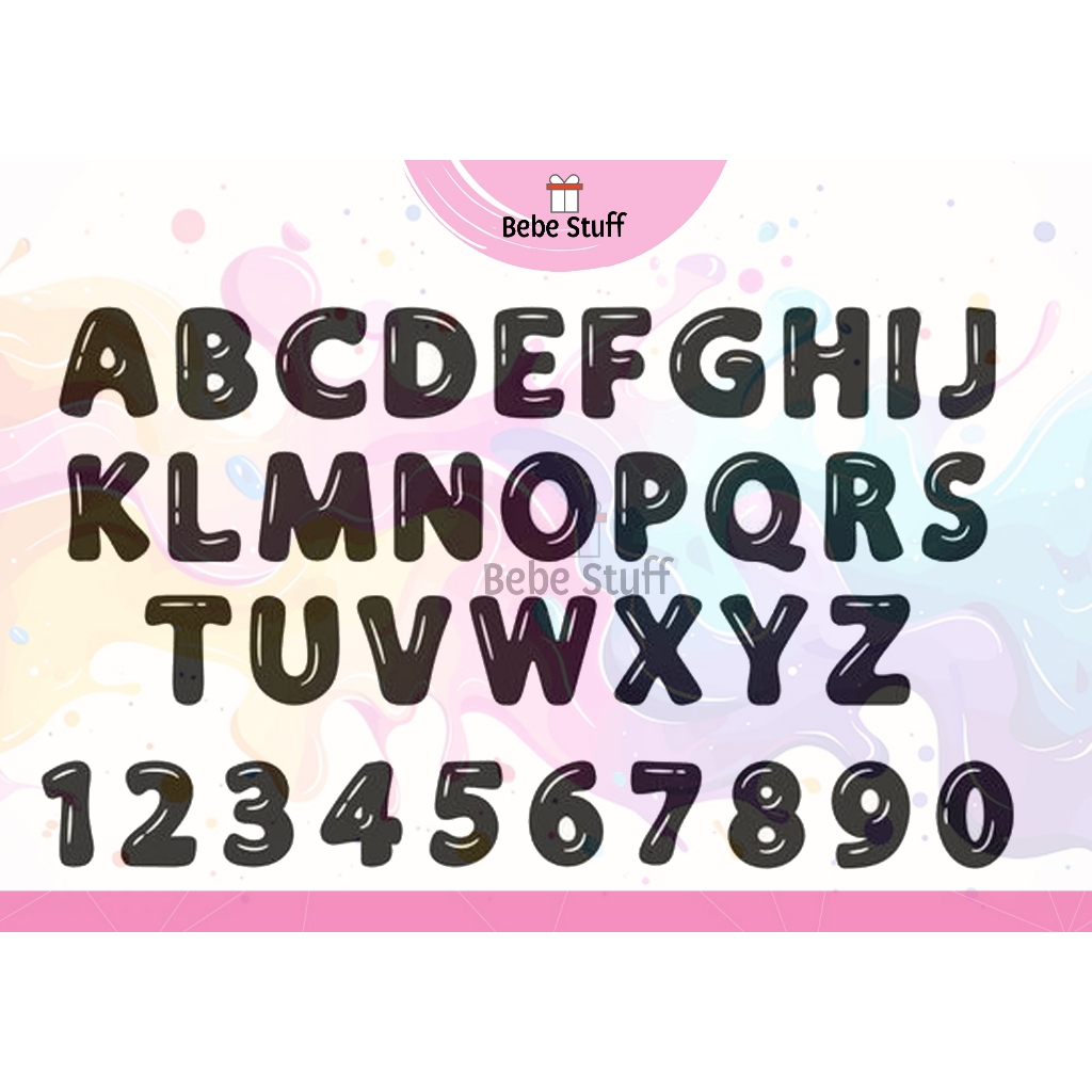 

Stiker Abjad / Stiker Scrapbook / Stiker Journaling / Stiker Buku / Stiker Lucu