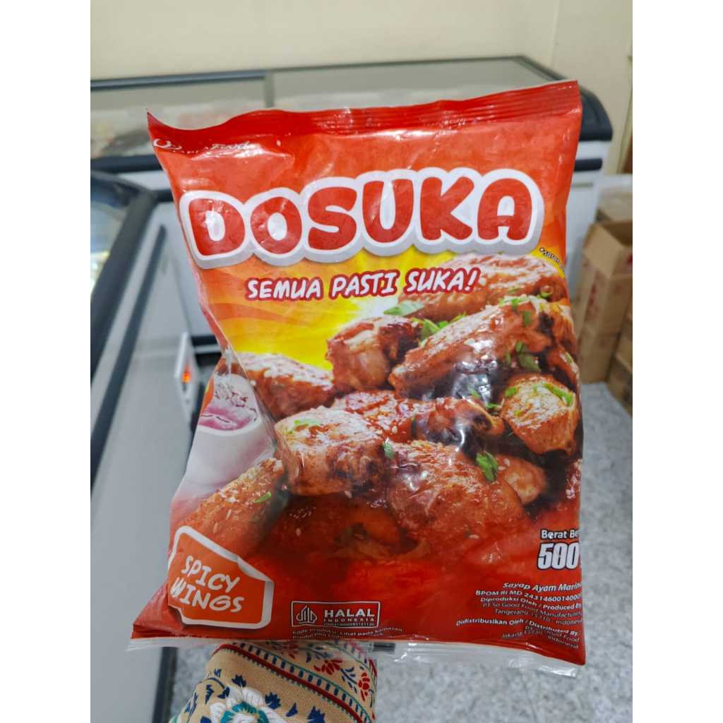 

Dosuka spicy wing 500 gram