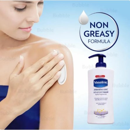 VASELINE body lotion intensive care advanced repair perbaiki kulit kering dalam 5hari 400ML