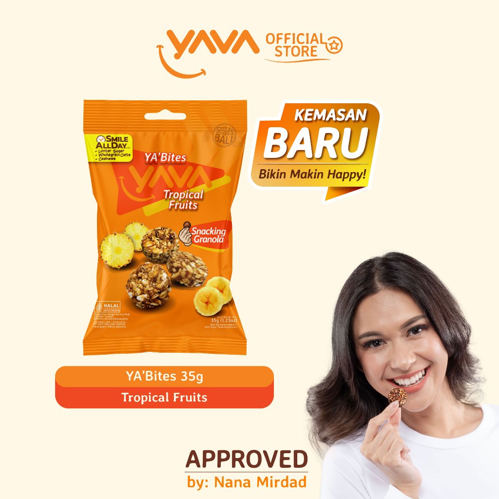 

YAVA YA'Bites Tropical Fruits 35g