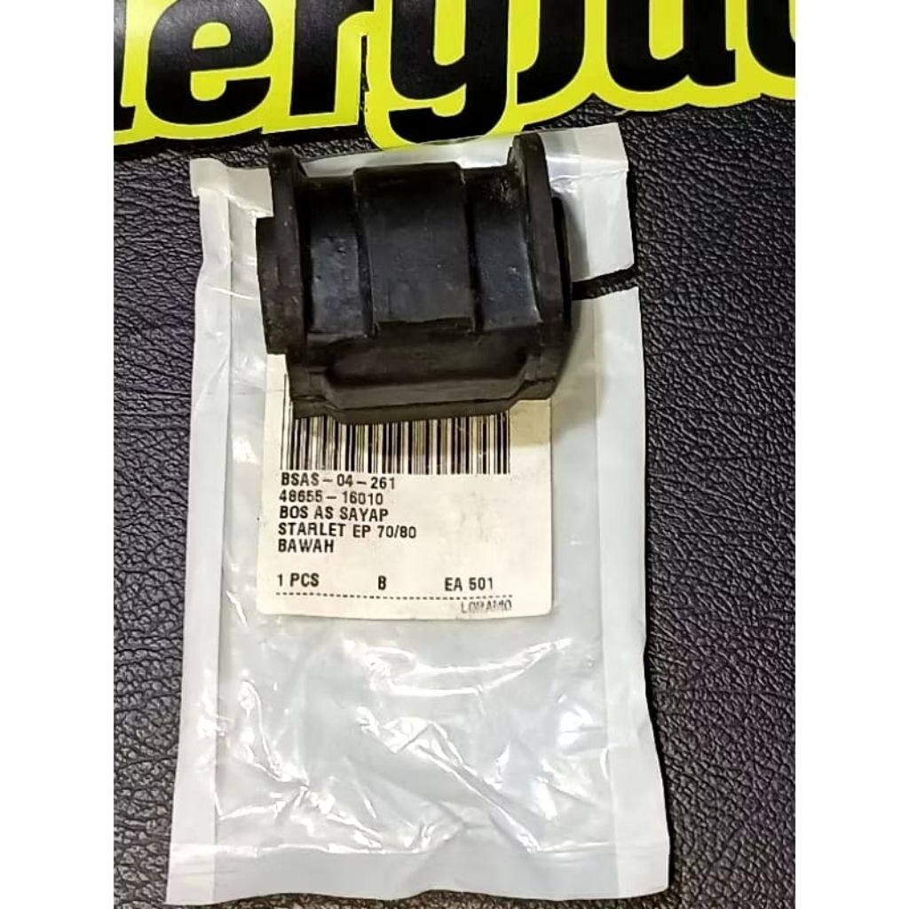 KARET ARM BOSS SAYAP BESAR RODA DEPAN STARLET KAPSUL MERK TOYOTA