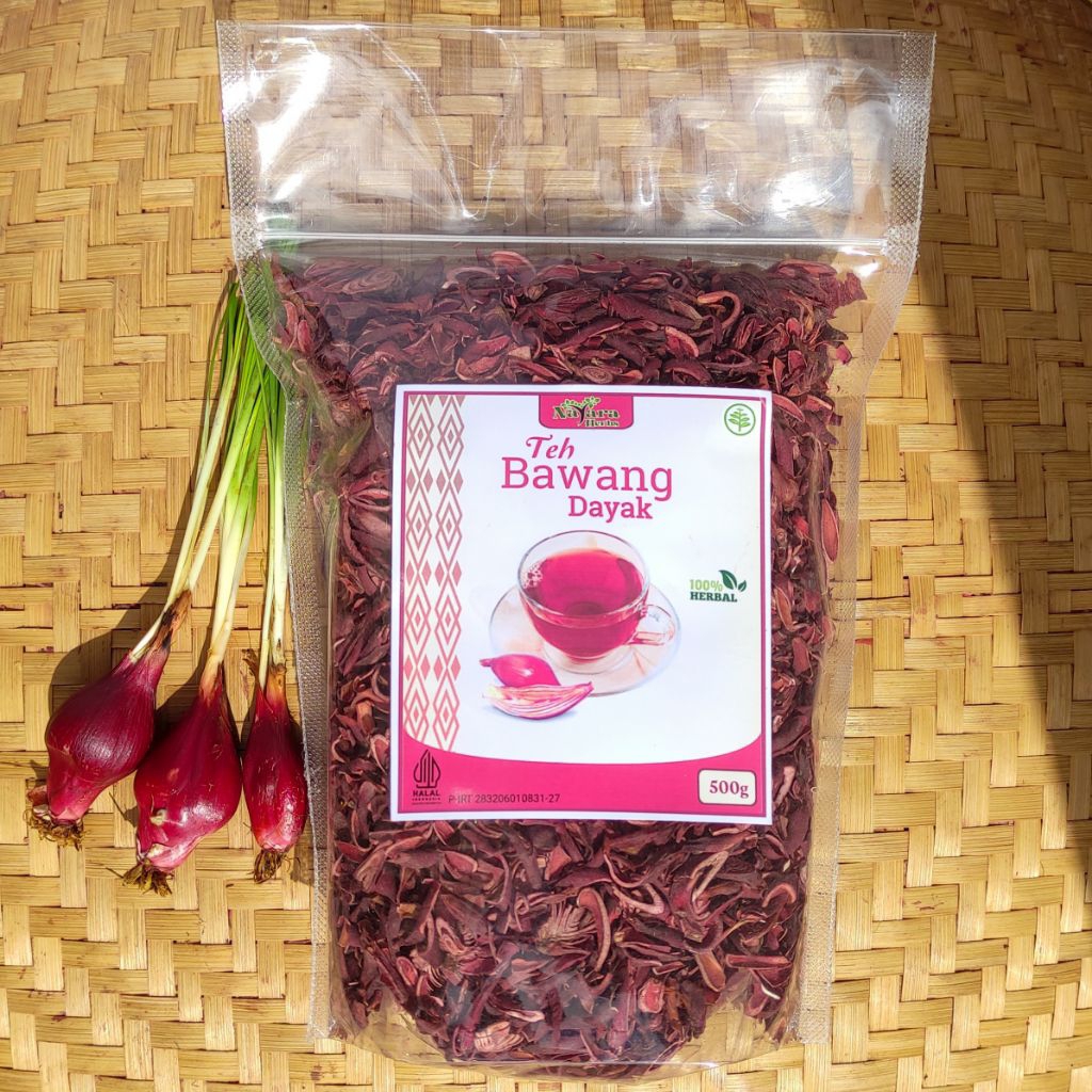 

Teh Bawang Dayak Kering 500g Original 100% Tanpa Campuran (beli 2 bonus 50g)