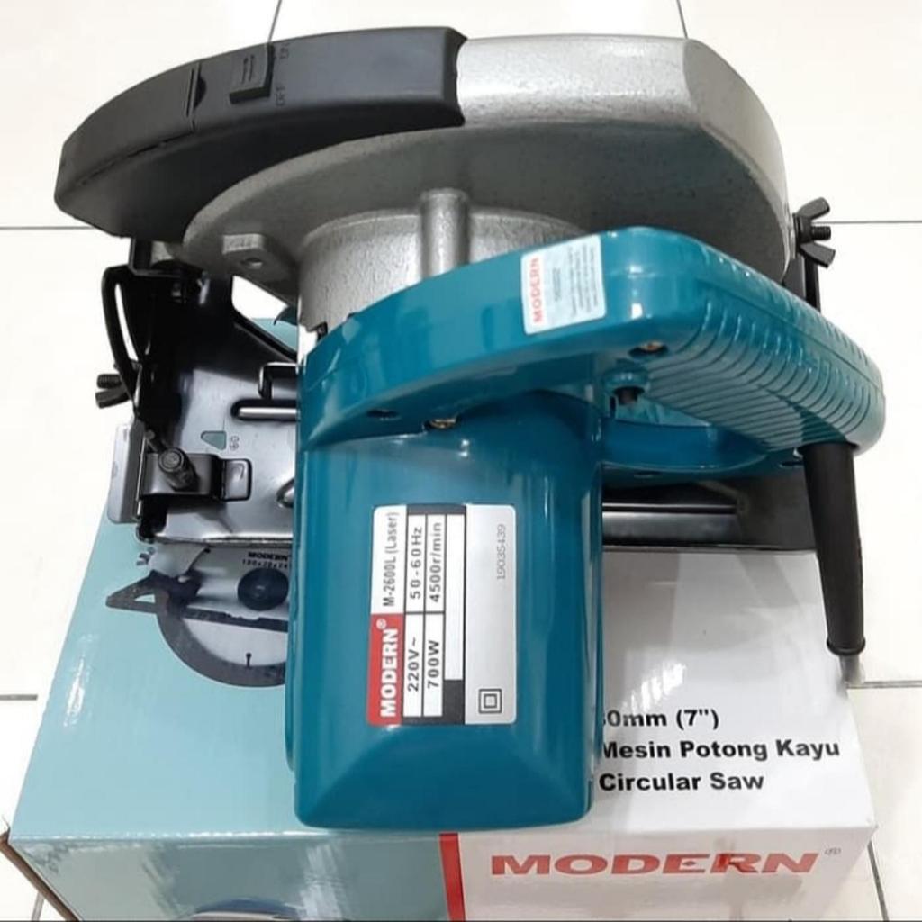 Modern M-2600L Circular Saw Modern / Mesin Potong Gergaji Kayu 7"Inch Modern ORIGINAL Mikayo Japan