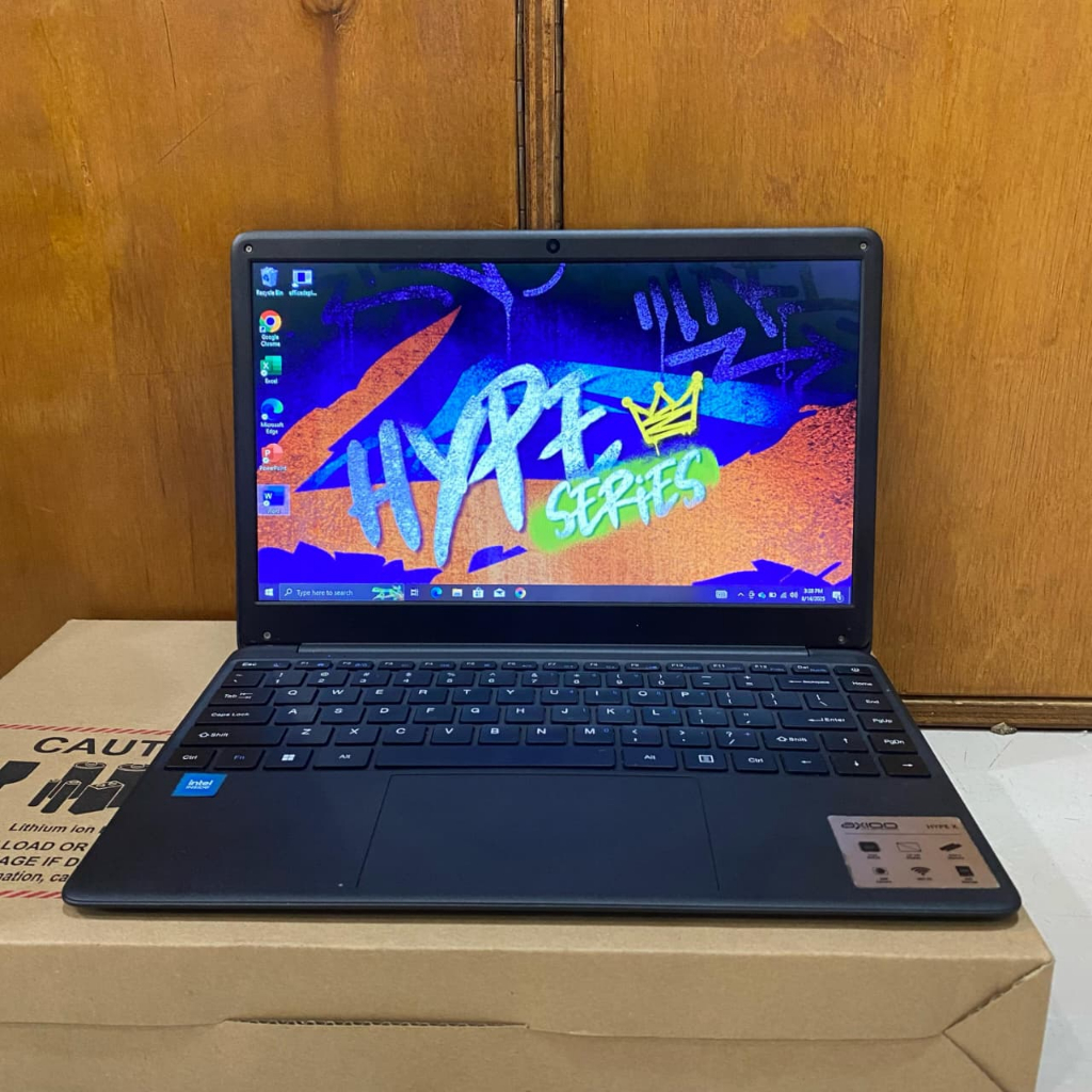LAPTOP SECOND, Laptop Axioo Mybook Hype X, Seri Baru, Super Slim, Lengkap, Black