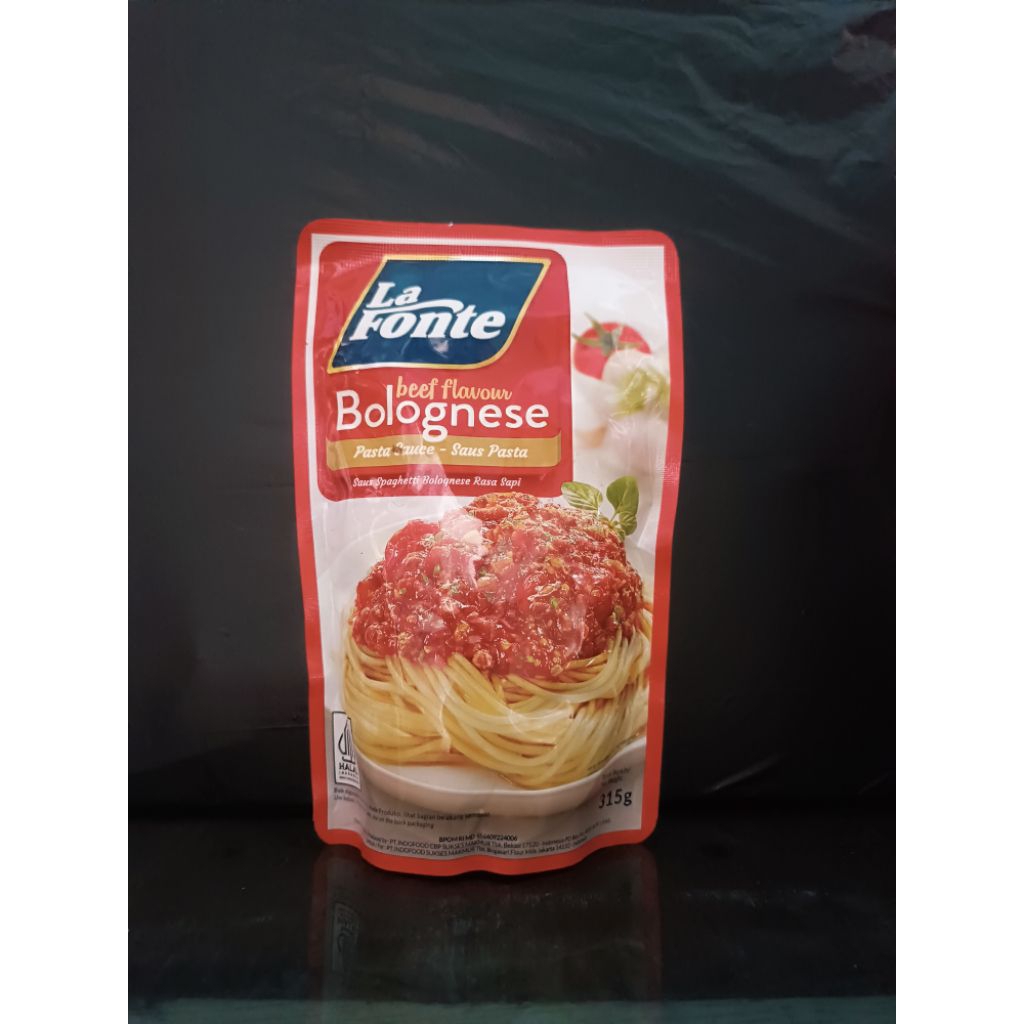 

LAFONTE SAUS BOLOGNESE 316GR