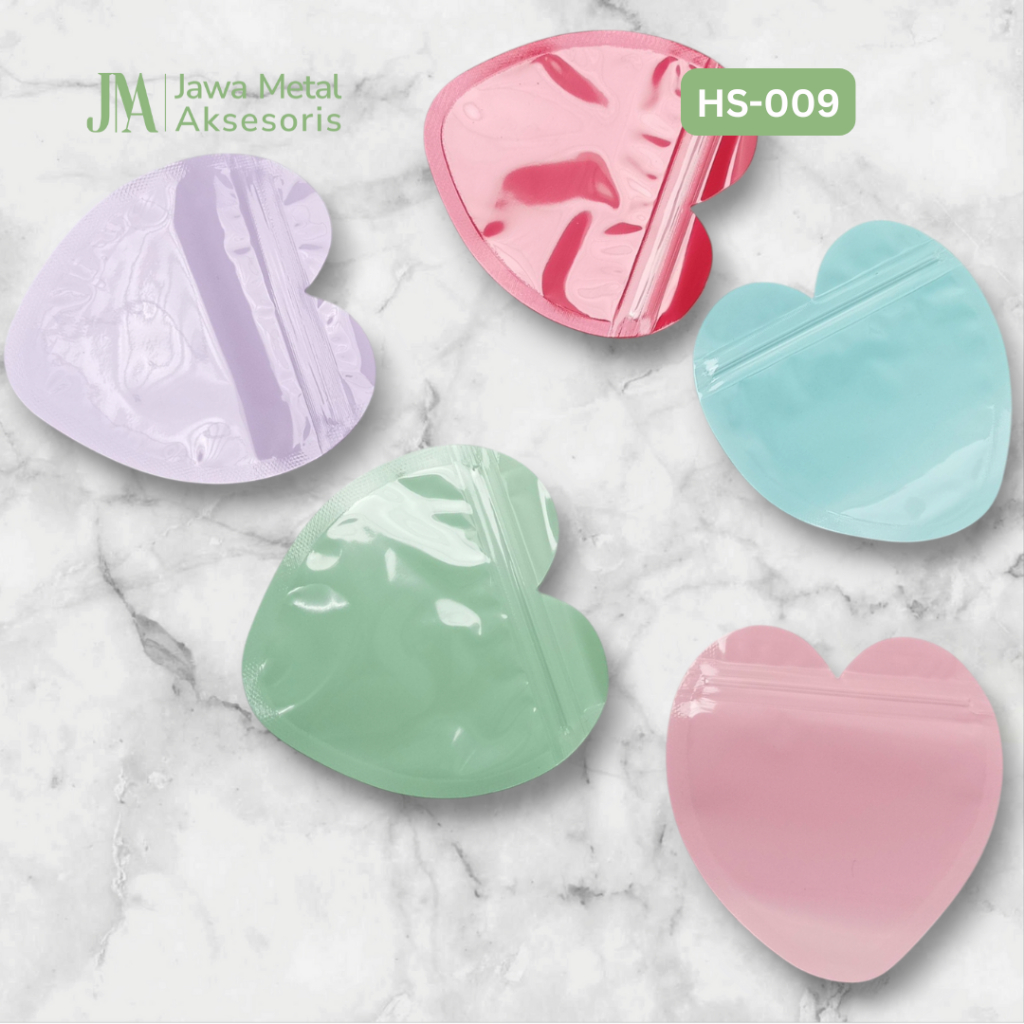 Jawa Packing Bag Plastik Packing Klip Ziplock Warna Warni 10mm Souvenir Aksesoris HS-009
