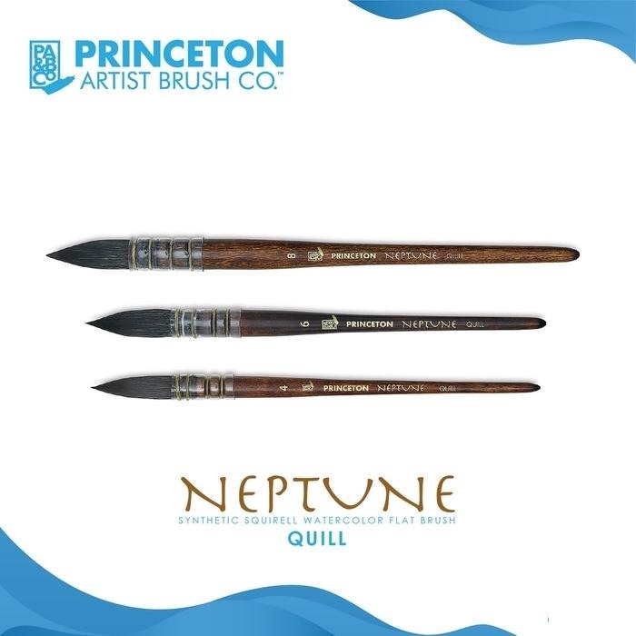 

Princeton Neptune Quill Series 4750, Synthetic Squirrel Watercolor Paint Brush