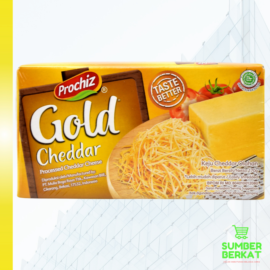

PROCHIZ GOLD CHEDDAR KEJU PARUT 160gram