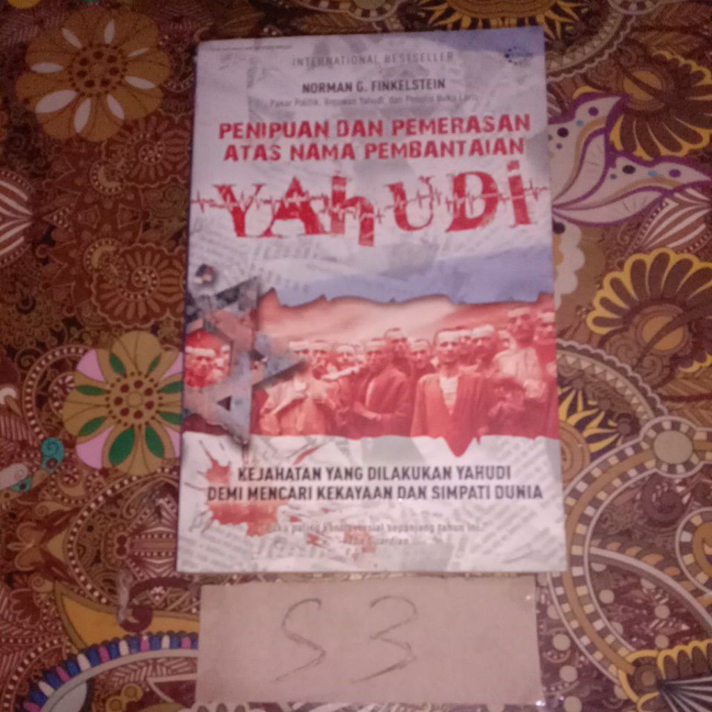 BUKU PENIPUAN DAN PEMERASAN ATAS NAMA PEMBANTAIAN YAHUDI