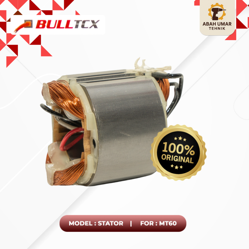 Stator Bulltrax MT60 Original Sparepart Mesin Bor Listrik
