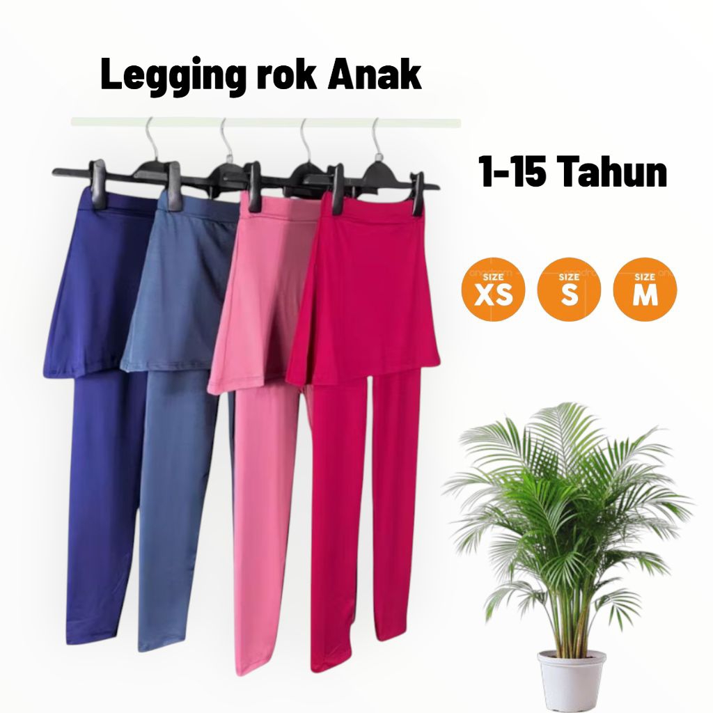Legging Rok Anak Legging Rok Olahraga