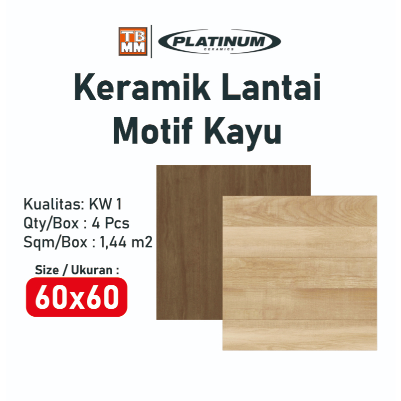 Keramik 60x60 Motif Kayu / Keramik Lantai Kayu 60x60