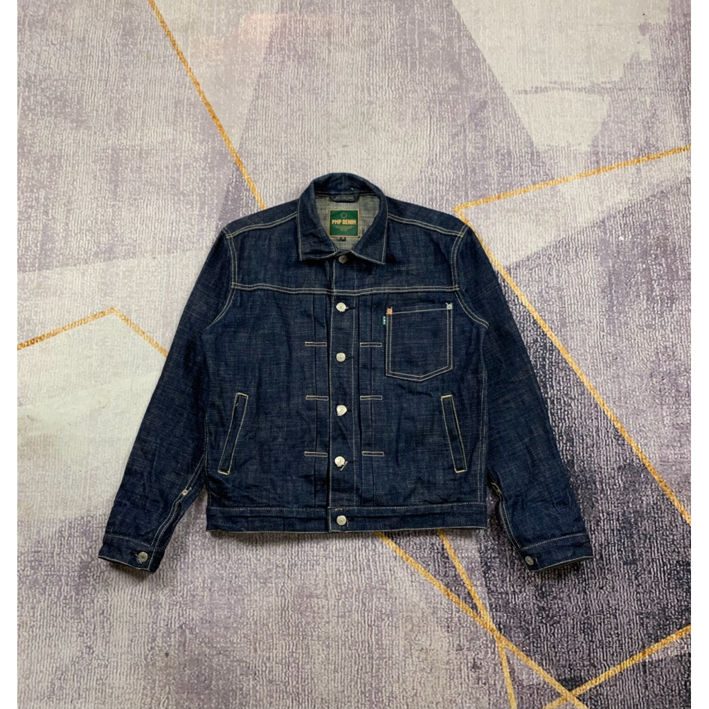 Pmp Trucker Denim Selvedge Apple Skunk 14oz