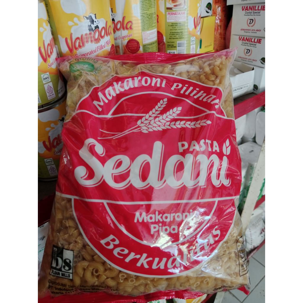

Makaroni sedani pipa isi 1kg