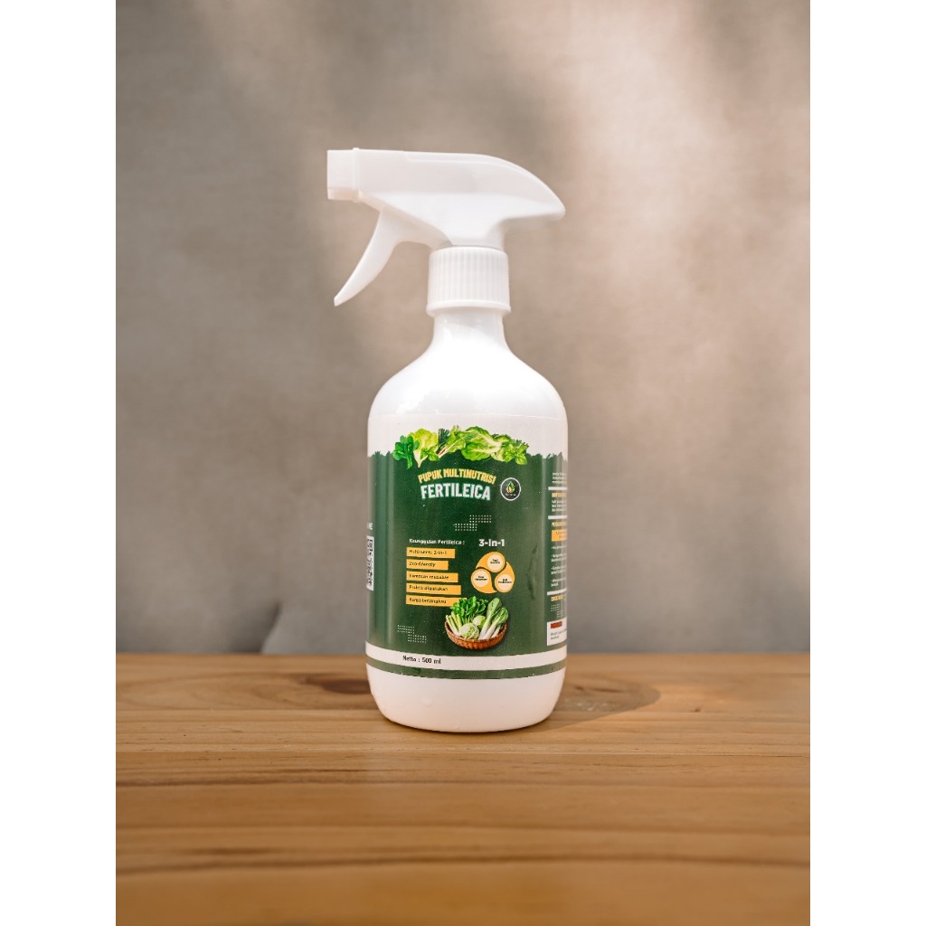 FERTILEICA – Pupuk Organik Cair dari Kulit Pisang & Daun Kelor (Urban Farming Friendly)