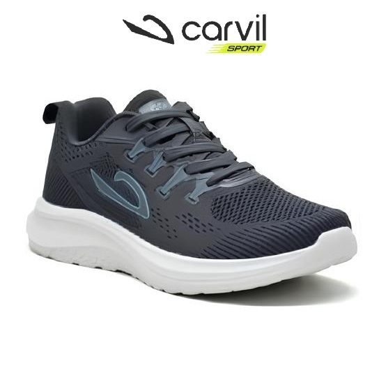 Carvil Sport Gravity Sepatu Sneaker Pria 39-43 Sneakers Olahraga Kasual Vibero Grey