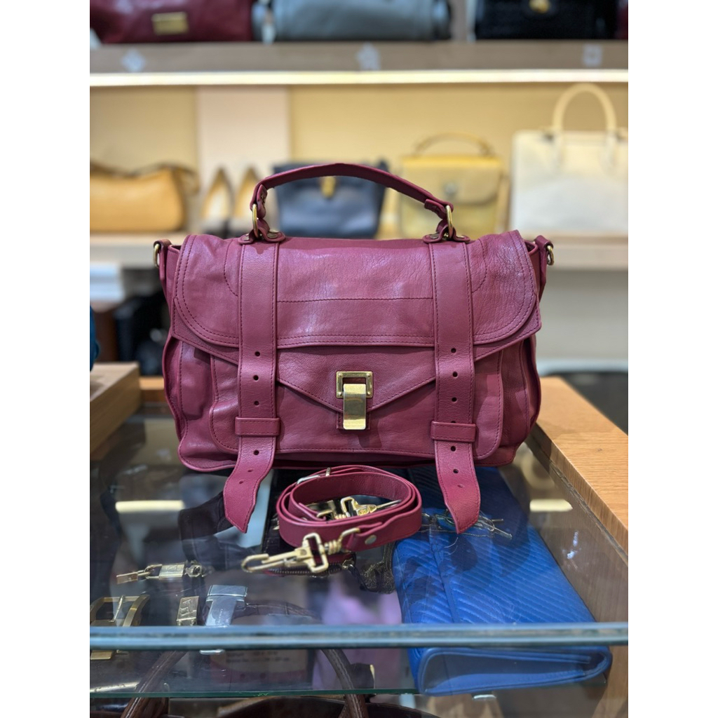 proenza Schouler ps 1 maroon
