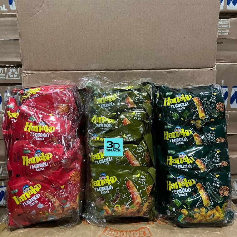 

SNACK HANAKO TEOBOKKI ALL VARIANT 1 PACK ISI 10 PCS