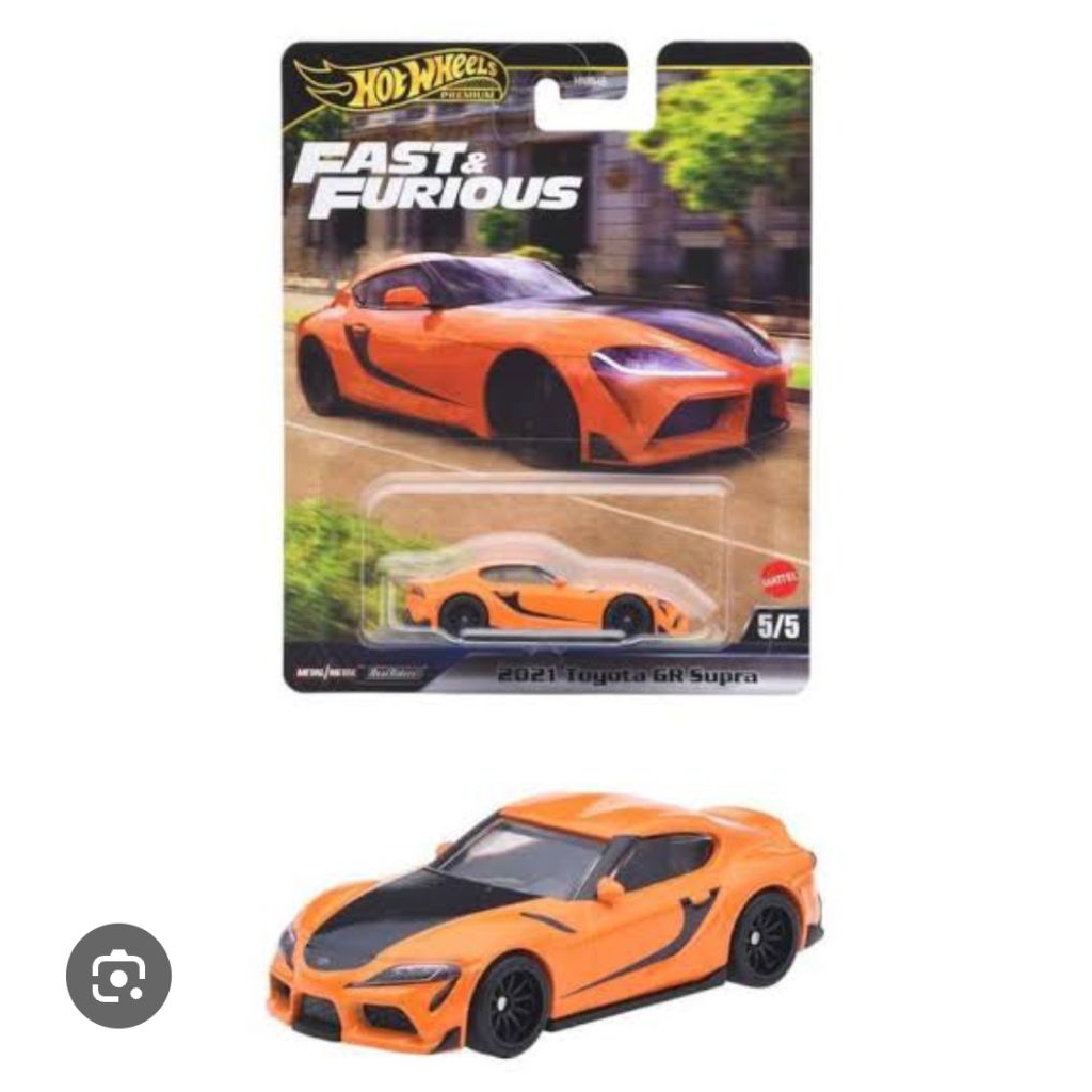 HOT WHEELS PREMIUM FAST & FURIOUS 2021 TOYOTA GR SUPRA