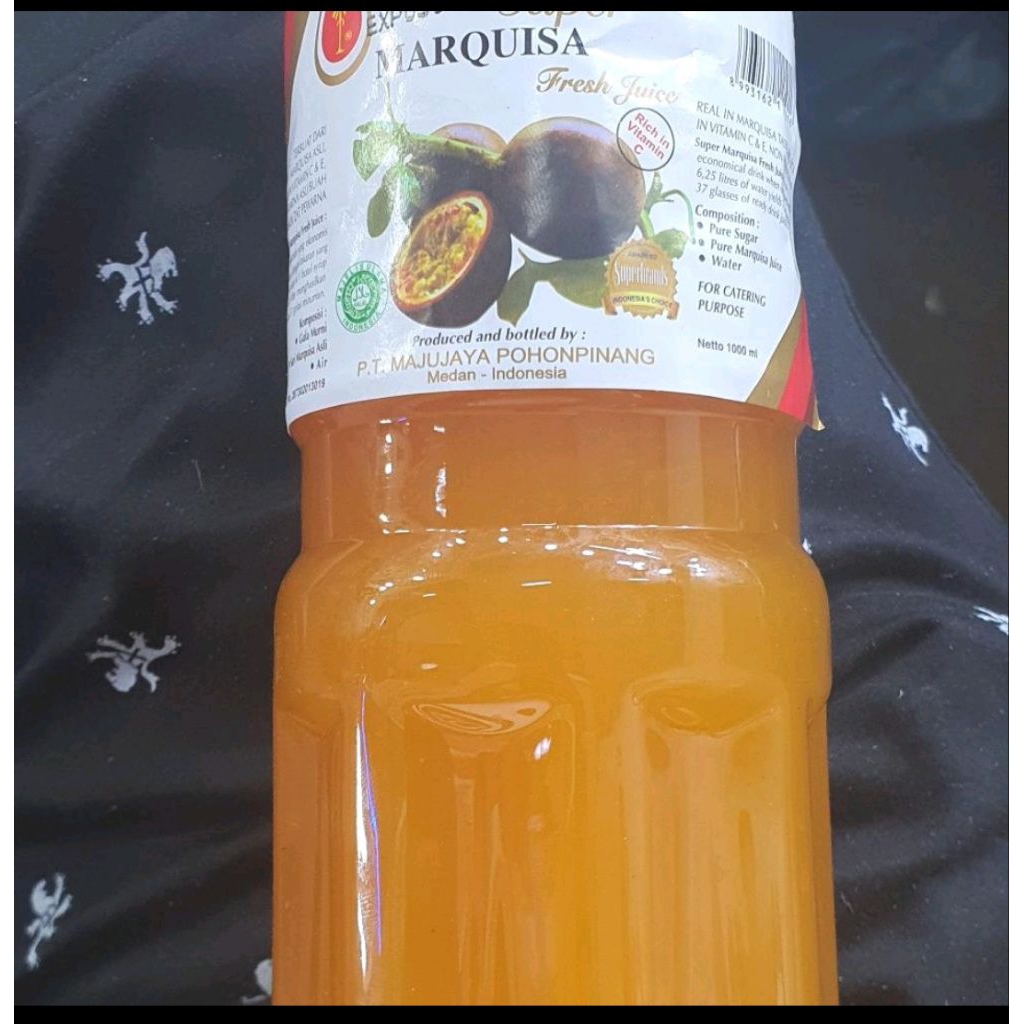 Sirup markisa cap pohon pinang super 1 liter medan