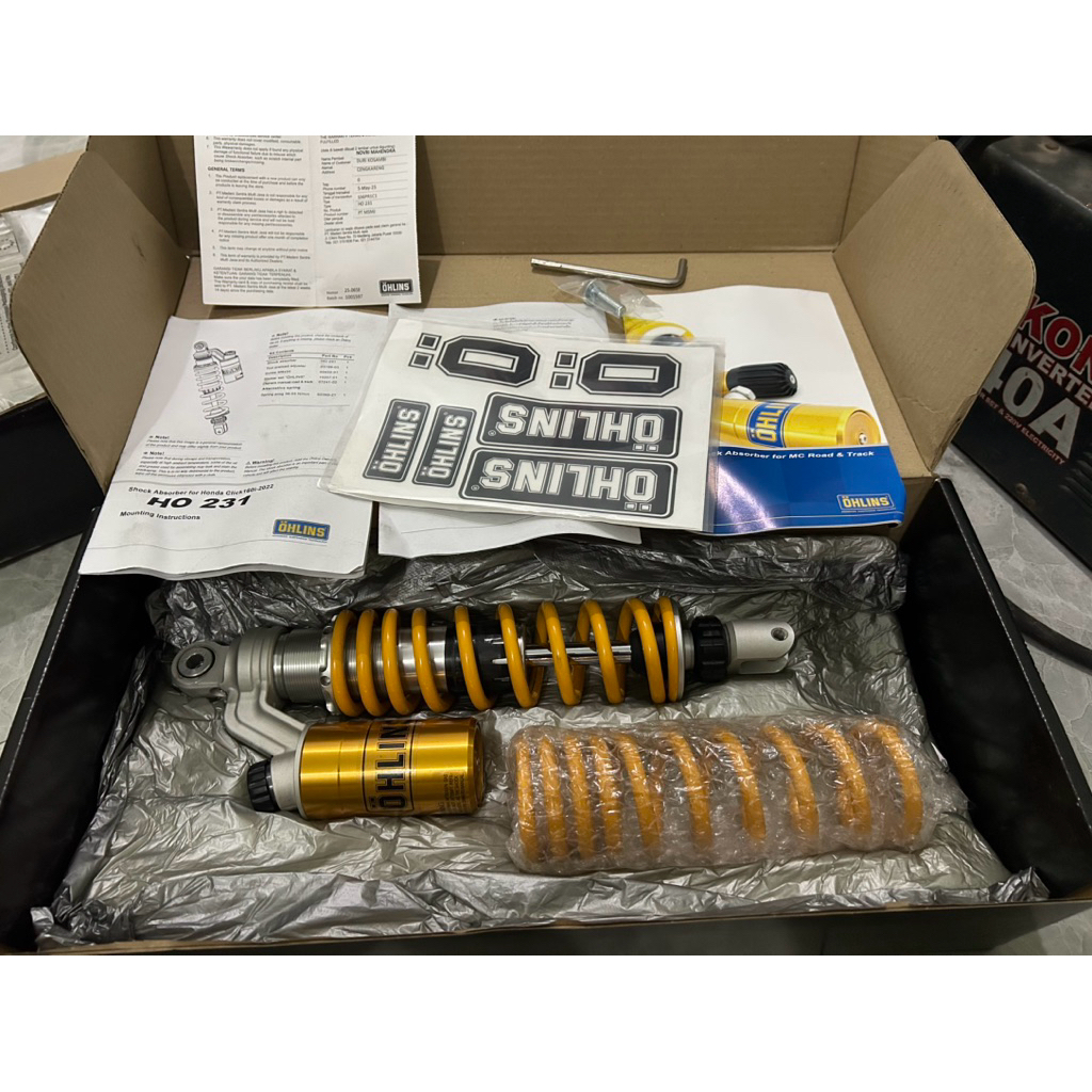 Shock OHLINS HO231 Vario 160/Stylo 160 2ND 340MM