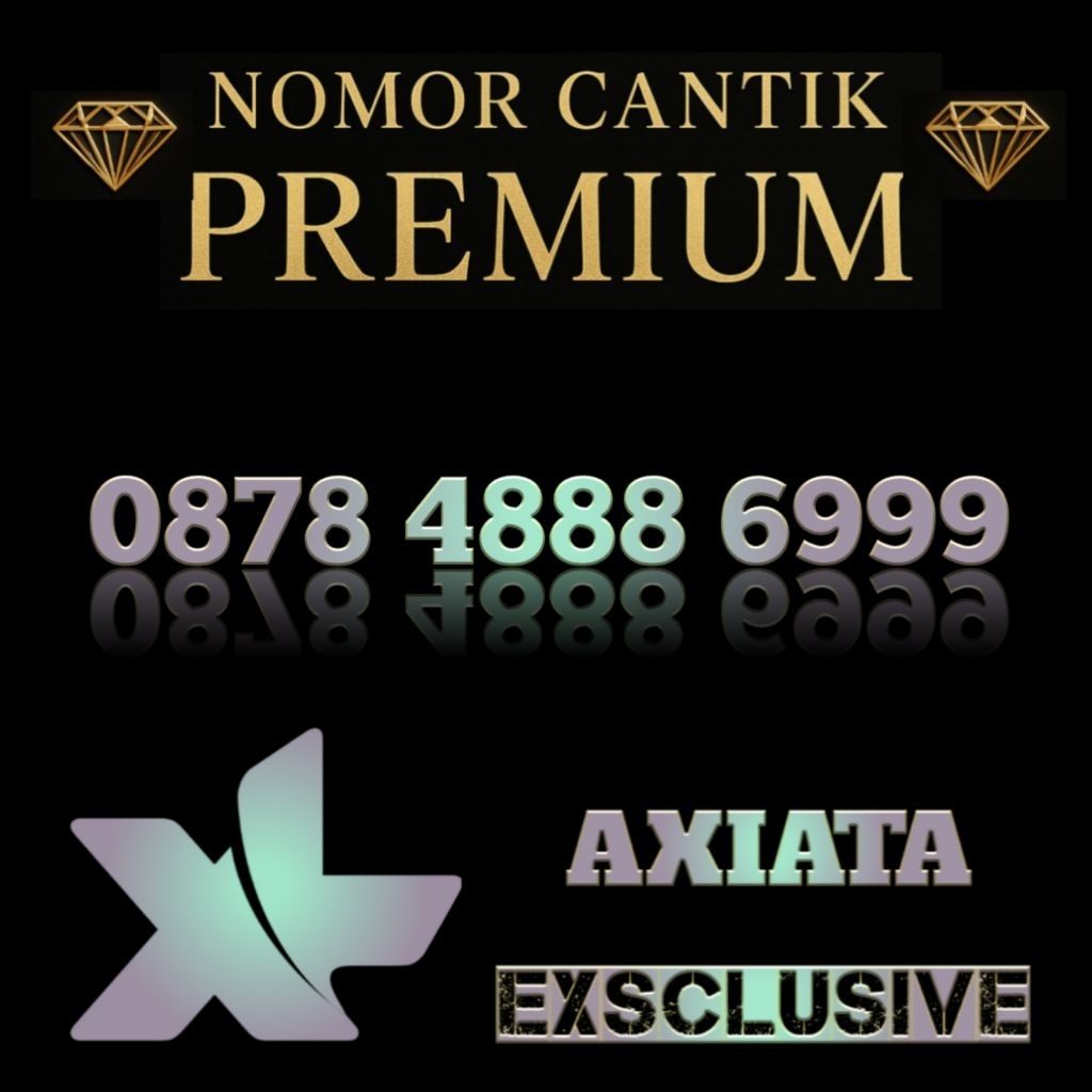 Nomor Cantik Premium Spesial Perdana Exsclusive XL Axiata Berkualitas Varian Angka Triple Hoki 888 9