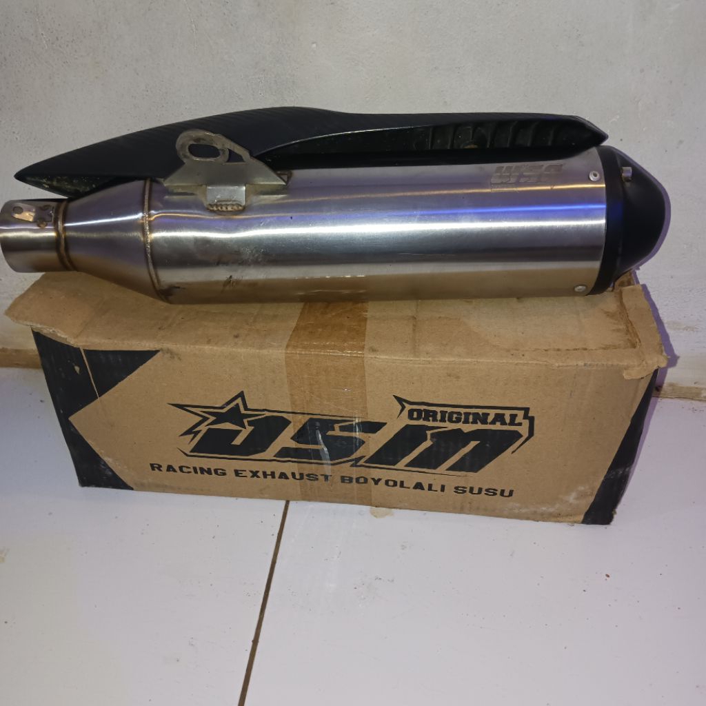 knalpot standar racing dsm ngebas adem