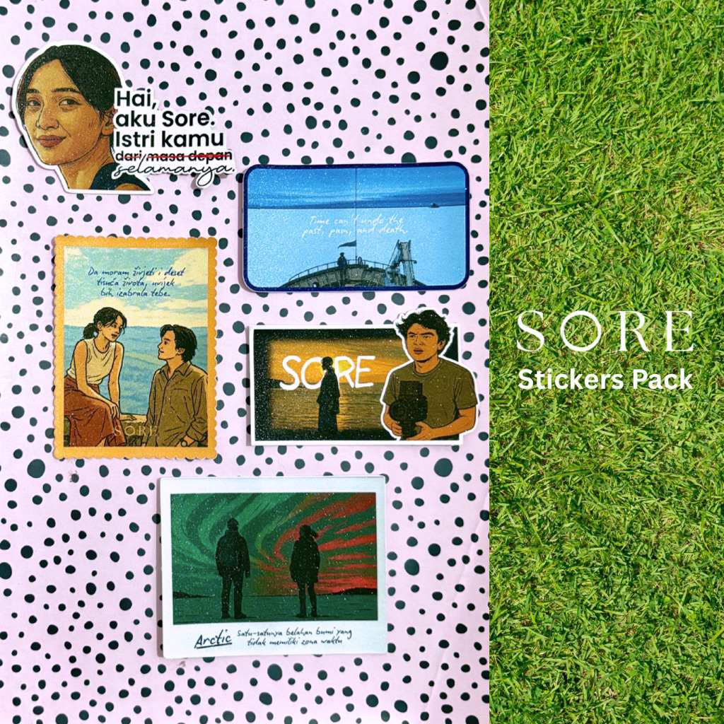 

[stughdio] Stickers Film SORE: ISTRI DARI MASA DEPAN Stickers Pack - Stickers Tumbler Laptop Merch Film Movie Cinema