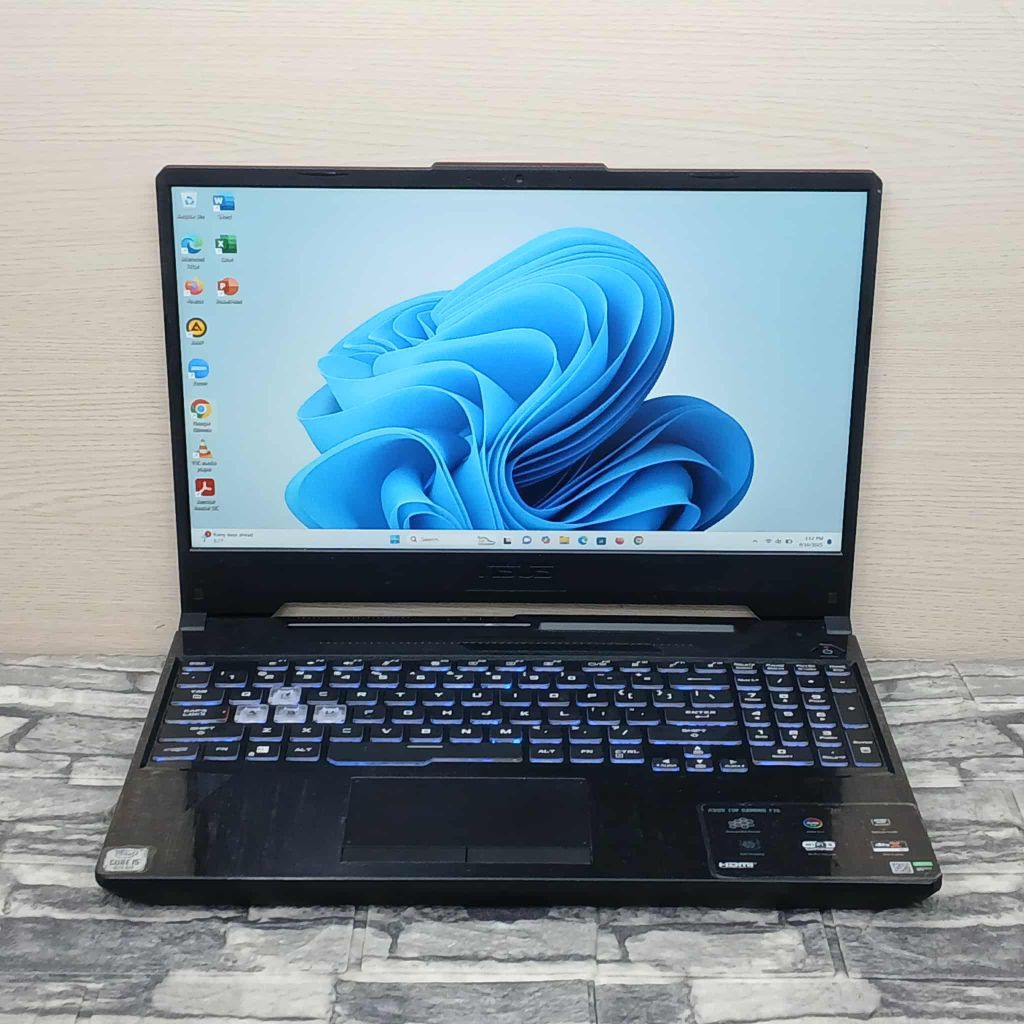 LAPTOP ASUS TUF GAMING F15 FX506LH INTEL CORE I5-10300H 8GB SSD 512GB GTX 1650 RED BLACK