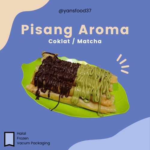 Pisang Aroma Manis Mantap / Pisang Aroma Frozen - Frozen Food Halal