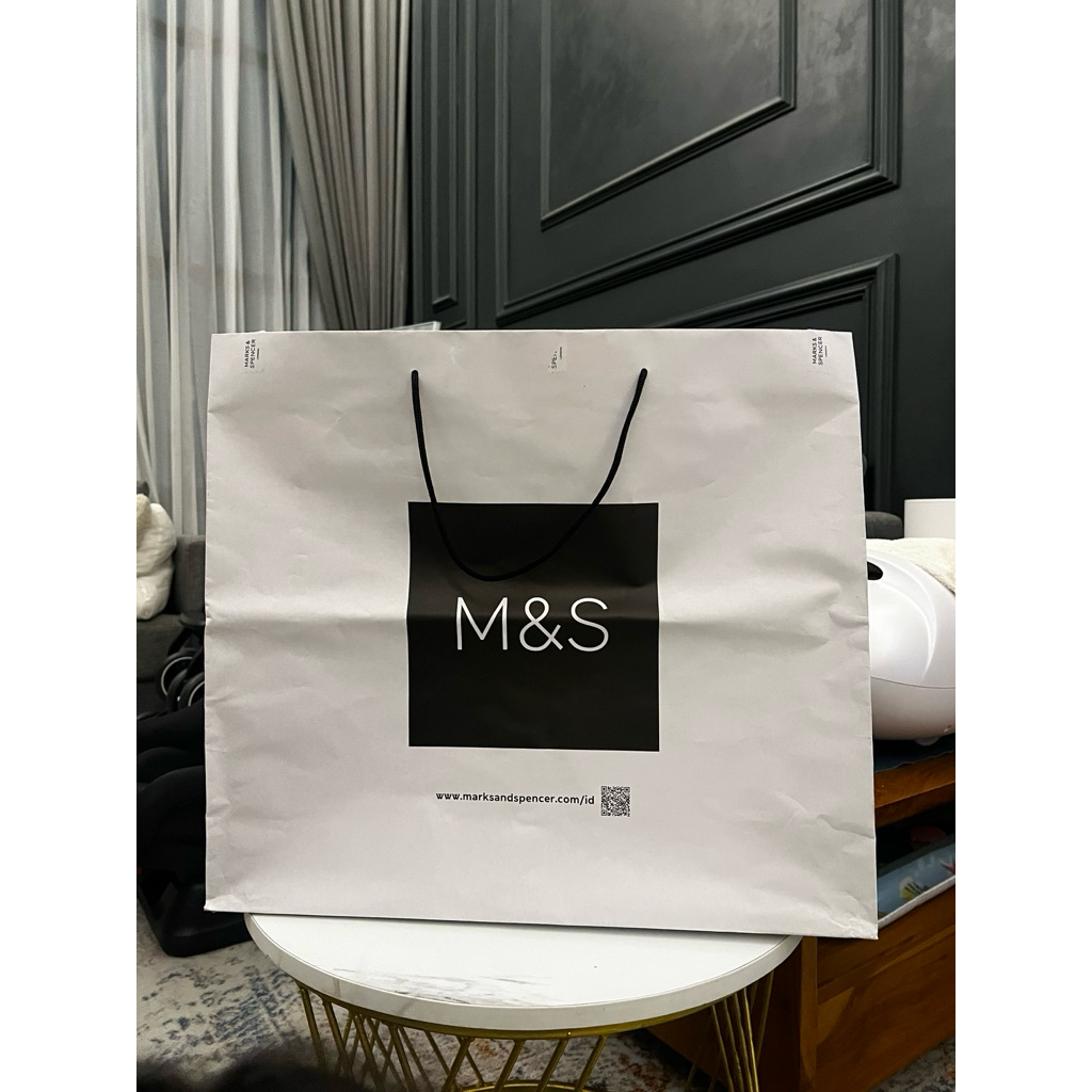

paper bag Mark & Spencer