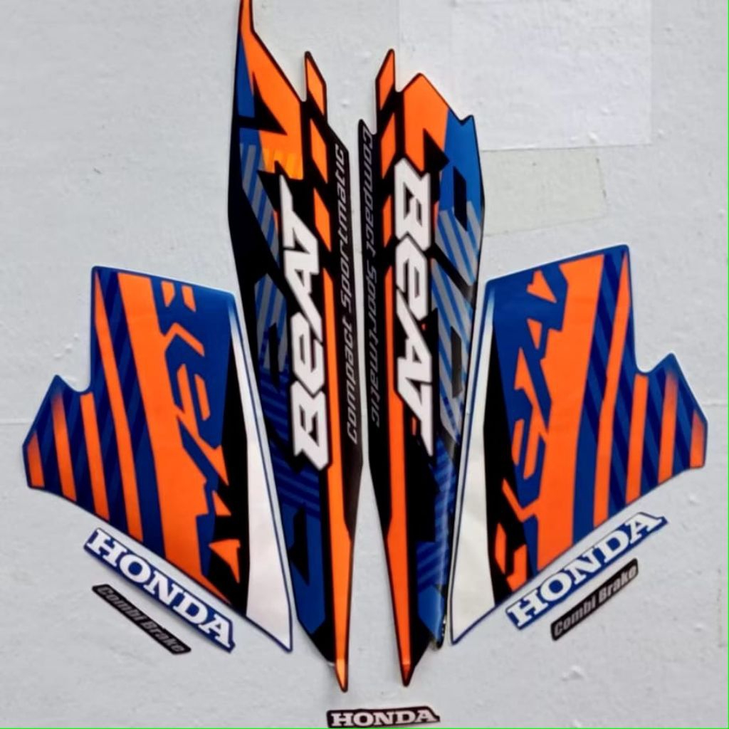 Striping Motor/ Les Body Honda Beat CBS 2021