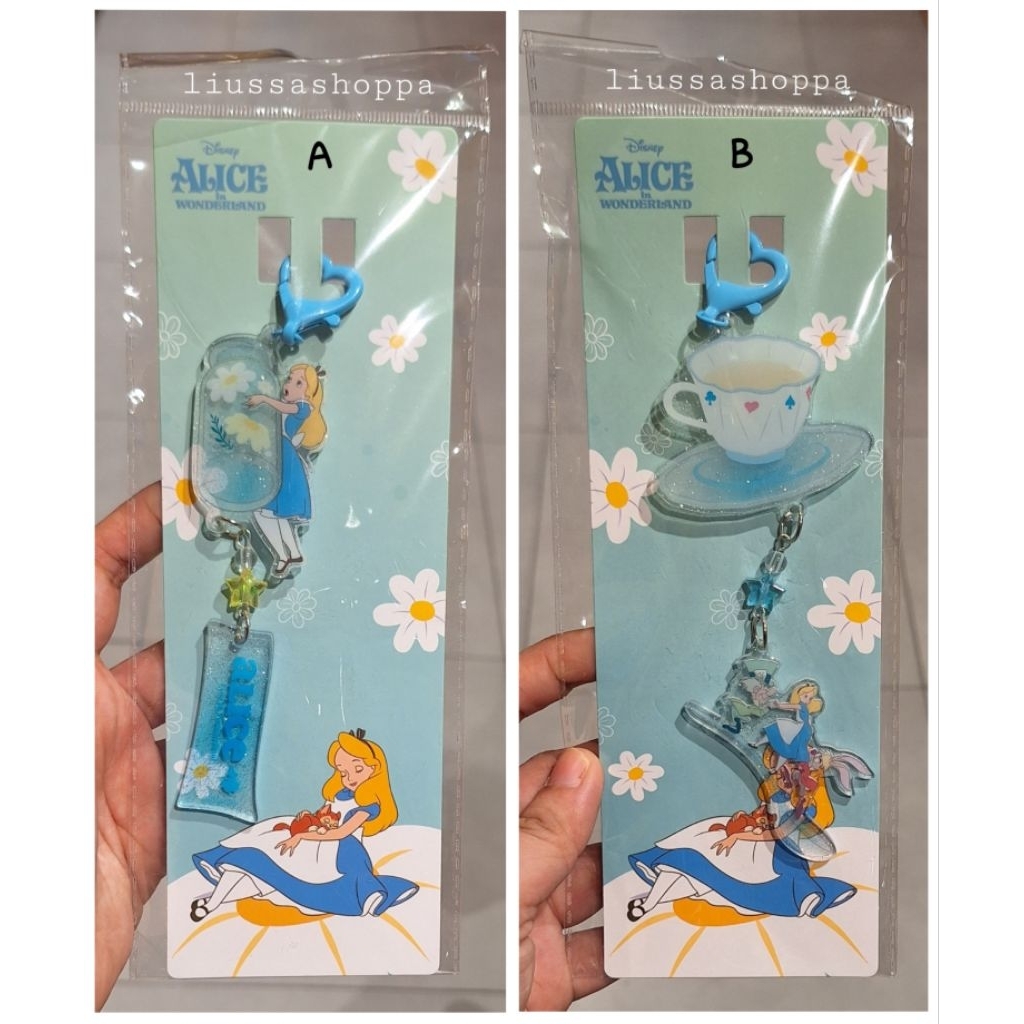 Gantungan Kunci OHSOME - Disney's Alice in Wonderland Acrylic Keychain