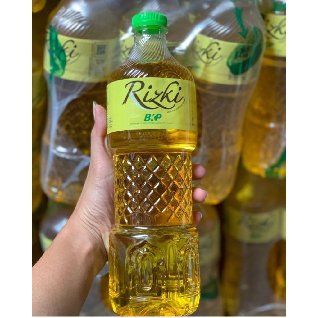 

MINYAK GORENG RIZKI 800ml isi 12botol