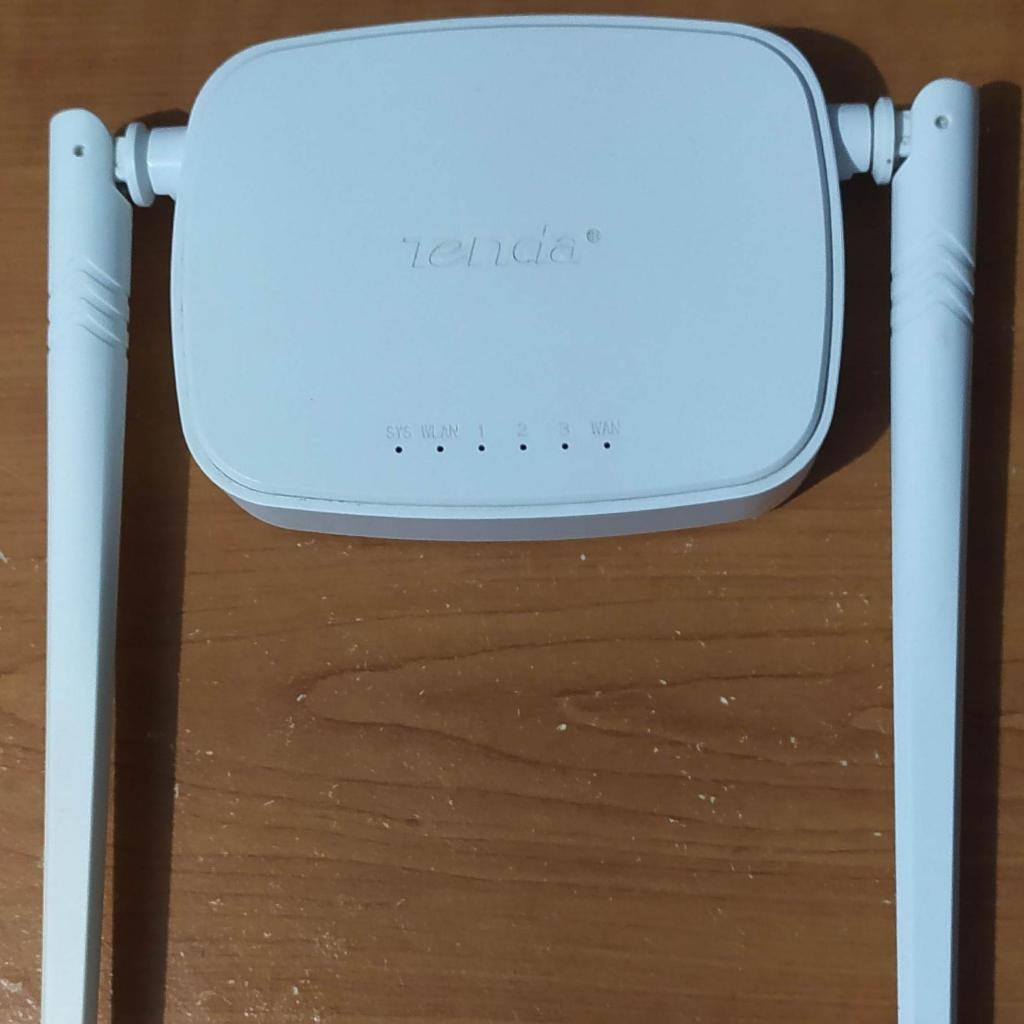 Router Tenda N301 bekas normal