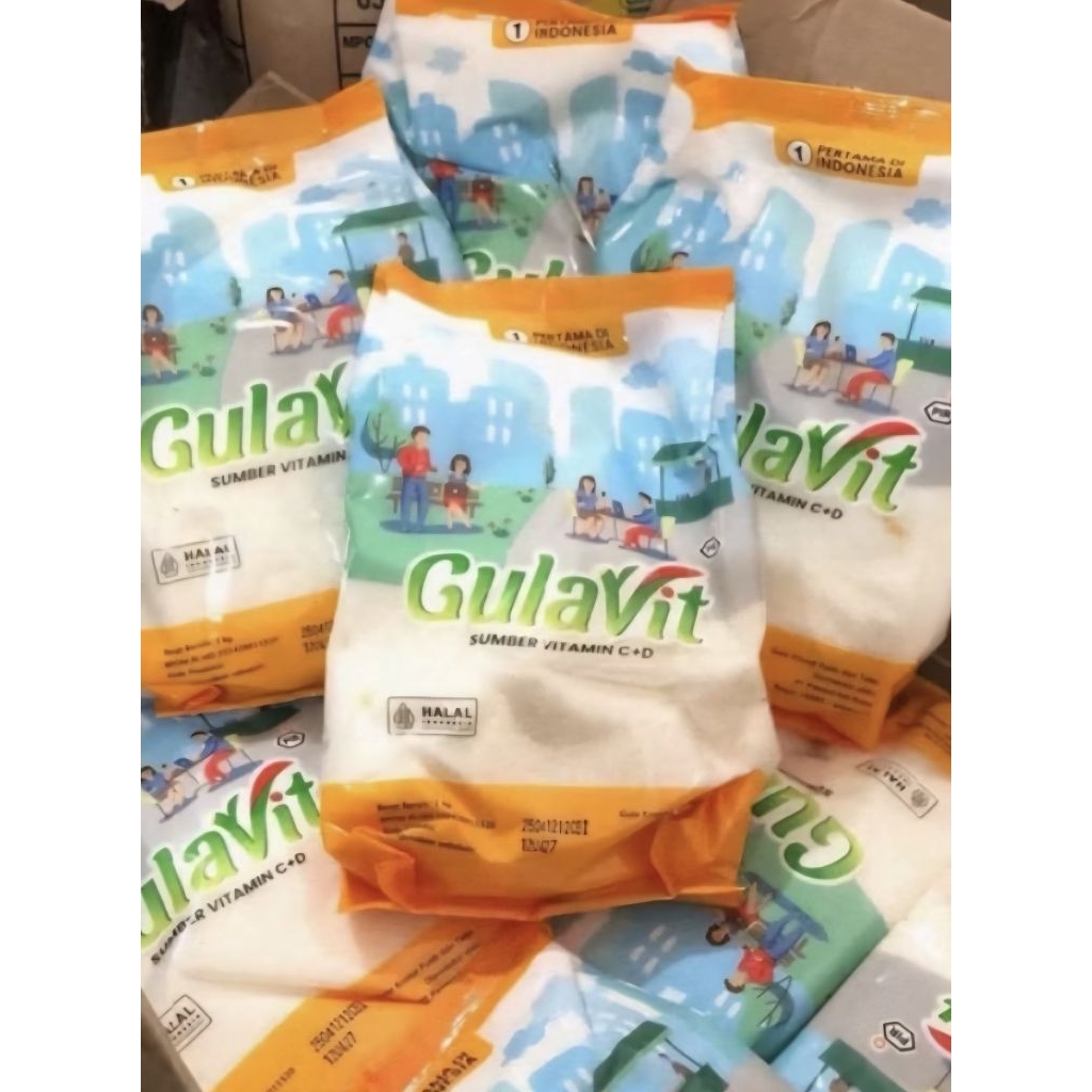 

Gula Pasir Bersih GulaVit| Gula Vit Kemasan 1 Kg