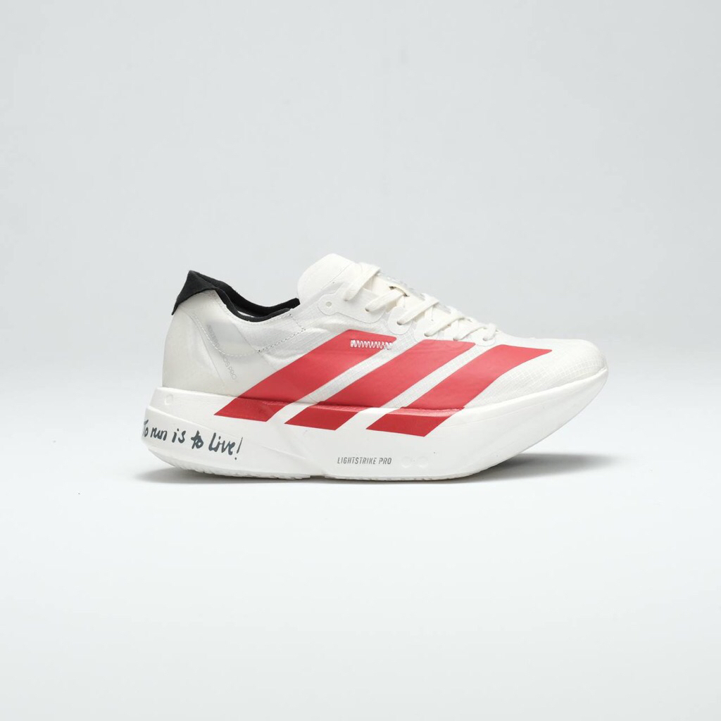 ADIDAS ADIZERO ADIOS PRO 4 WHITE RED ORIGINAL