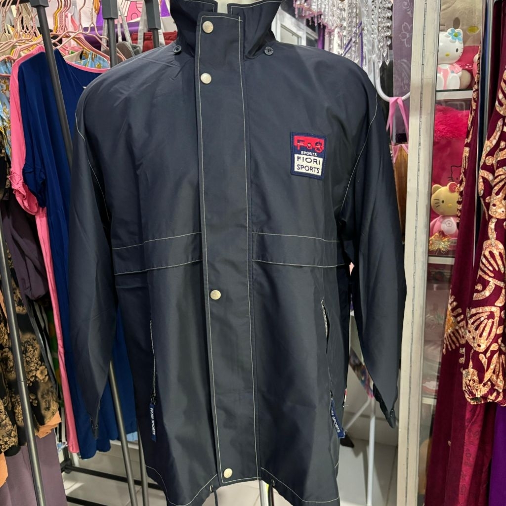 JACKET VINTAGE WINDBREAKER PARASUT UNISEX