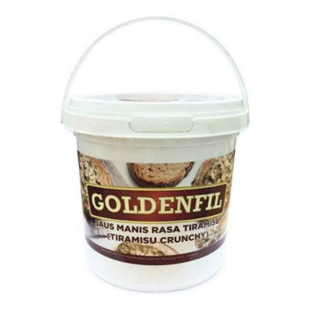 

Selai Goldenfill Tiramisu Crunchy 1kg