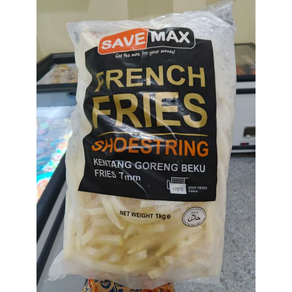 

Save max kentang shoestring 1 kg