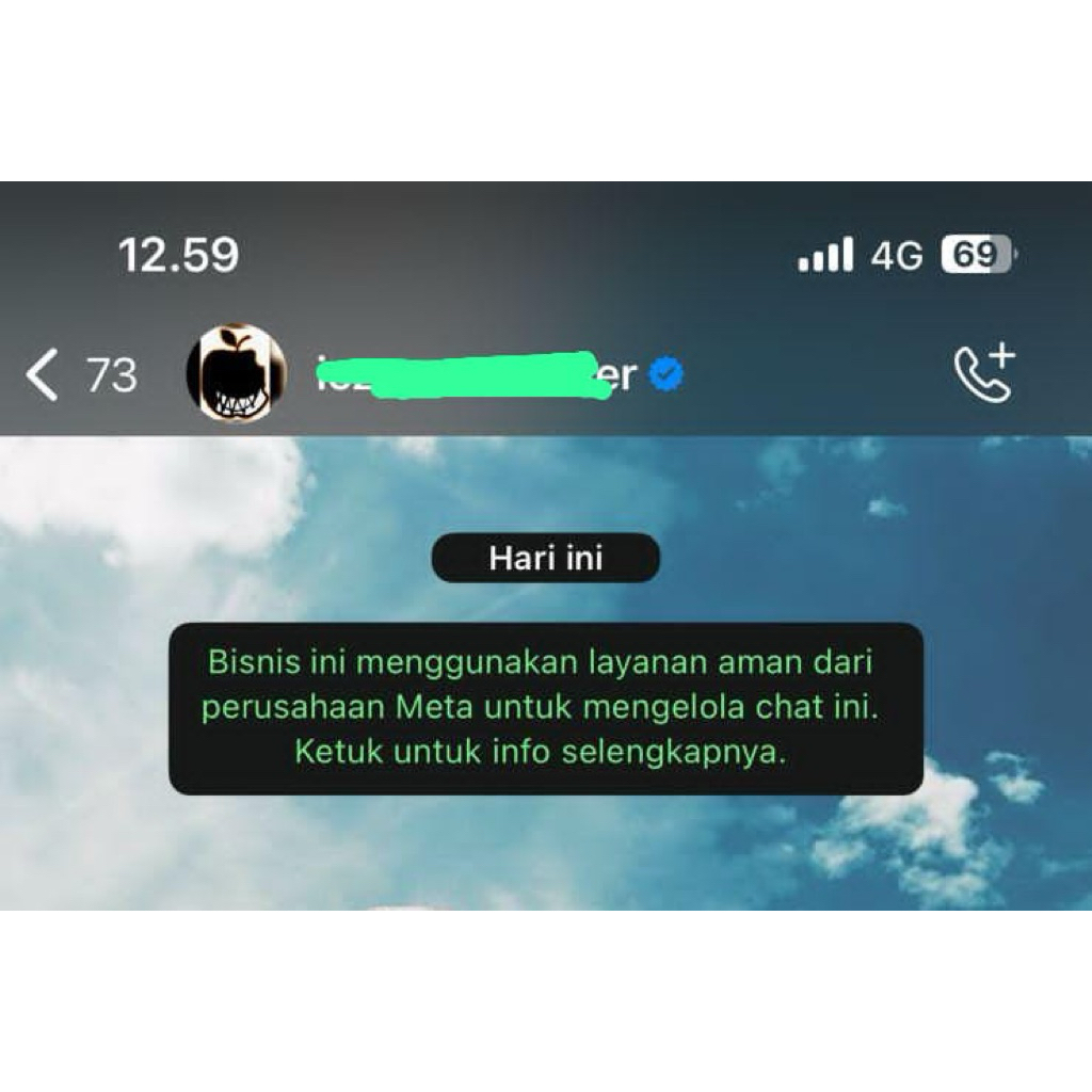 JASA centang Biru watshapp