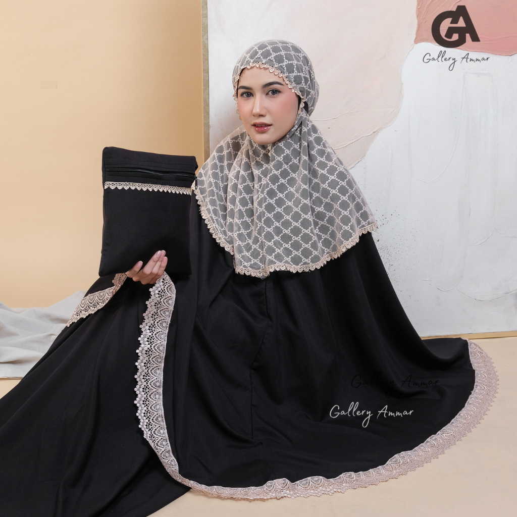 Gallery Ammar - Mukena Dewasa Katun Ammar Series Medina