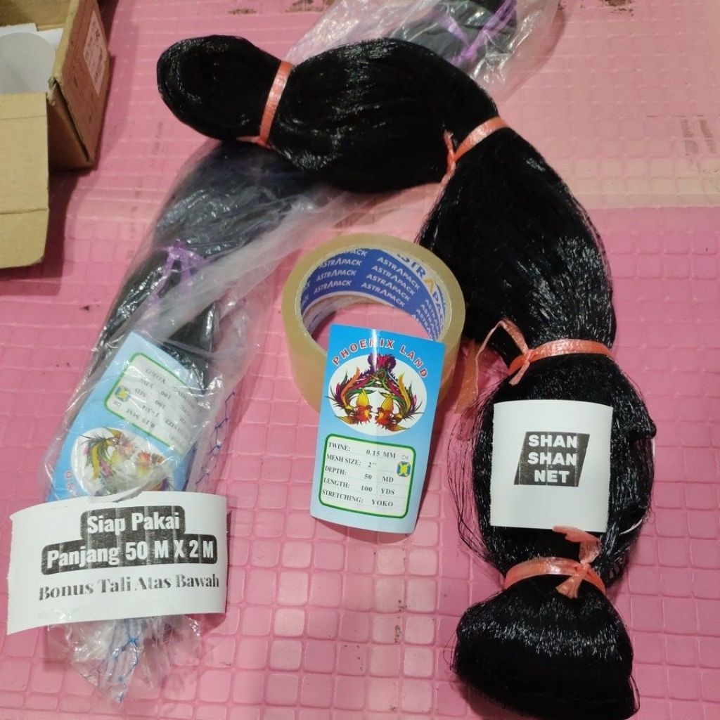 JARING BURUNG SIAP PAKAI 2 INC UNTUK BURUNG PERKUTUT