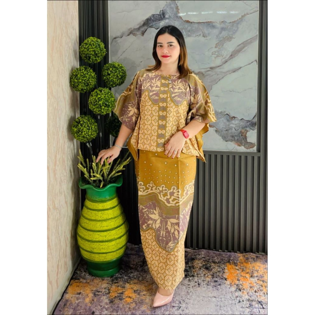 stelan rok batik dubai