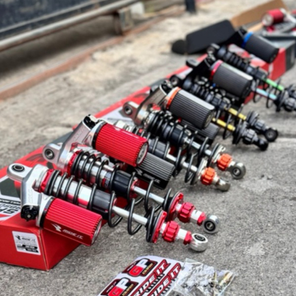 Shock Tabung RIDE IT GP PREMIUM DOUBLE KLIK 320 340 Skok Shockbreaker model rcb RX KING CB SUPRA X