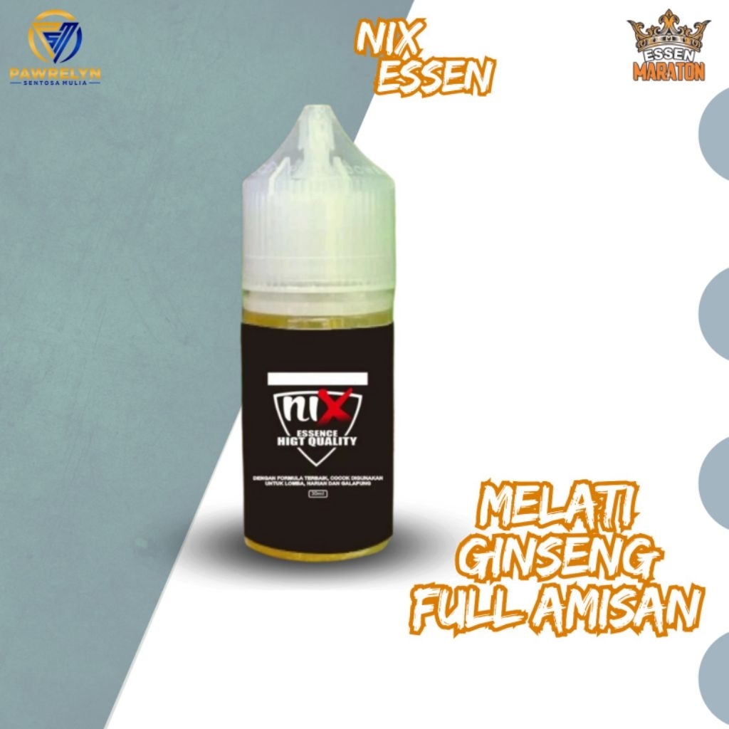 Maraton - Nix Essen Ikan Babon/Indukan/Essen Aroma Melati Ginseng/Essen Ikan Mas/Ikan Nila/Ikan Pati