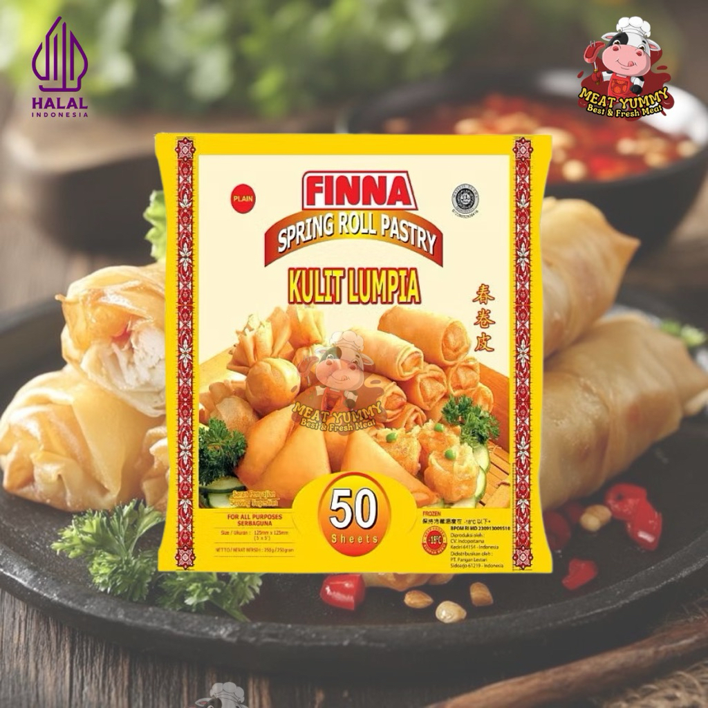 

Finna Spring Roll Pastry / Kulit Lumpia Kecil Isi 50